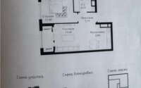 Продажа 2-комнатной квартиры, 47.55 м² в Алматы