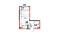 Продажа 1-комнатной квартиры, 28.82 м² в Алматы
