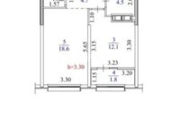 Продажа 1-комнатной квартиры, 43.5 м² в Алматы - фото 3