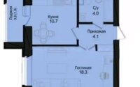 Продажа 1-комнатной квартиры, 39 м² в Астане