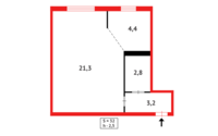 Продажа 1-комнатной квартиры, 32 м² в Караганде - фото 4