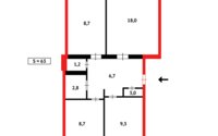 Продажа 3-комнатной квартиры, 64 м² в Темиртау - фото 8