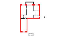 Продажа 3-комнатной квартиры, 55 м² в Караганде - фото 18