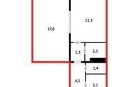 Продажа 1-комнатной квартиры, 44 м² в Караганде