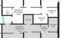 Продажа 4-комнатной квартиры, 161.7 м² в Астане