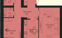 Продажа 4-комнатной квартиры, 98.3 м² в Астане