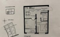 Продажа 2-комнатной квартиры, 45.91 м² в Алматы