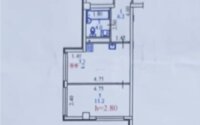 Продажа 2-комнатной квартиры, 39 м² в Алматы - фото 4