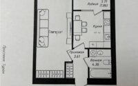 Продажа 1-комнатной квартиры, 40 м² в Астане