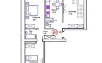Продажа 3-комнатной квартиры, 78.9 м² в Астане - фото 2