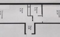 Продажа 2-комнатной квартиры, 56.65 м² в Алматы