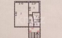 Аренда 1-комнатной квартиры, 32 м² в Караганде - фото 5