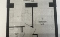 Продажа 1-комнатной квартиры, 35.1 м² в Астане