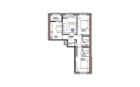 Продажа 3-комнатной квартиры, 77.64 м² в Астане