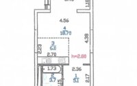 Продажа 1-комнатной квартиры, 34 м² в Алматы - фото 5