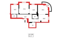 Продажа 3-комнатной квартиры, 135.2 м² в Астане - фото 30