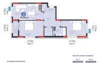 Продажа 3-комнатной квартиры, 77 м² в Астане