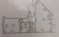 Продажа 1-комнатной квартиры, 58.5 м² в Астане - фото 6