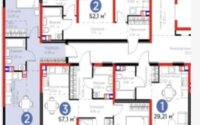Продажа 2-комнатной квартиры, 47.95 м² в Алматы