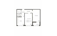 Продажа 2-комнатной квартиры, 67.2 м² в Астане