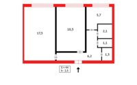 Продажа 2-комнатной квартиры, 44 м² в Абае - фото 5
