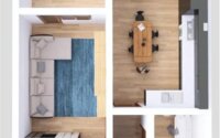 Продажа 1-комнатной квартиры, 44.5 м² в Алматы