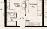 Продажа 1-комнатной квартиры, 37.5 м² в Астане