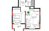 Продажа 2-комнатной квартиры, 52.5 м² в Астане - фото 3