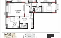 Продажа 4-комнатной квартиры, 148 м² в Астане