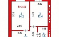 Продажа 1-комнатной квартиры, 38.5 м² в Астане - фото 4