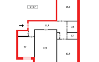 Продажа 3-комнатной квартиры, 66 м² в Темиртау - фото 12