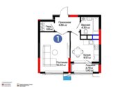 Продажа 1-комнатной квартиры, 37.99 м² в Астане - фото 3