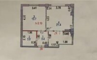 Продажа 1-комнатной квартиры, 42.4 м² в Астане - фото 4