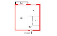 Продажа 1-комнатной квартиры, 32 м² в Караганде - фото 11