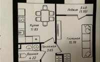 Продажа 1-комнатной квартиры, 38 м² в Астане - фото 3