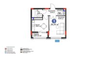 Продажа 1-комнатной квартиры, 35 м² в Астане
