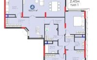 Продажа 4-комнатной квартиры, 158 м² в Астане