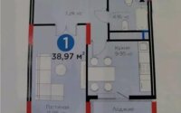 Продажа 1-комнатной квартиры, 39 м² в Астане - фото 3