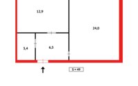 Продажа 1-комнатной квартиры, 48 м² в Караганде - фото 12