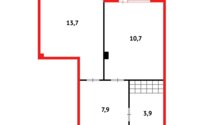 Продажа 1-комнатной квартиры, 37 м² в Караганде - фото 15