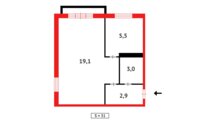 Продажа 1-комнатной квартиры, 31 м² в Темиртау - фото 10