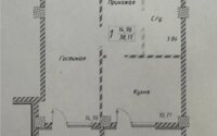 Продажа 1-комнатной квартиры, 38.17 м² в Астане