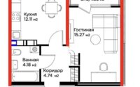 Продажа 1-комнатной квартиры, 39 м² в Алматы - фото 4