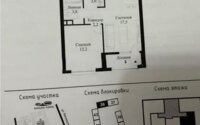 Продажа 2-комнатной квартиры, 45.5 м² в Алматы
