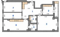 Продажа 4-комнатной квартиры, 152 м² в Астане - фото 8
