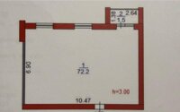 Продажа 2-комнатной квартиры, 72 м² в Караганде - фото 9