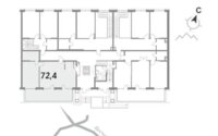 Продажа 2-комнатной квартиры, 72.4 м² в Алматы - фото 3