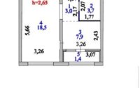 Продажа 1-комнатной квартиры, 35 м² в Астане