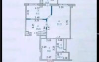 Продажа 2-комнатной квартиры, 57 м² в Астане - фото 4