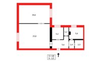 Продажа 3-комнатной квартиры, 67 м² в Караганде - фото 12